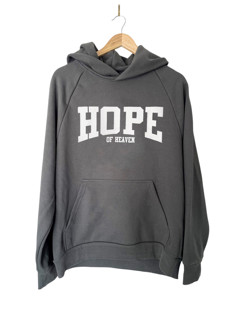 HOPE OF HEAVEN ASPHALT HOODIE