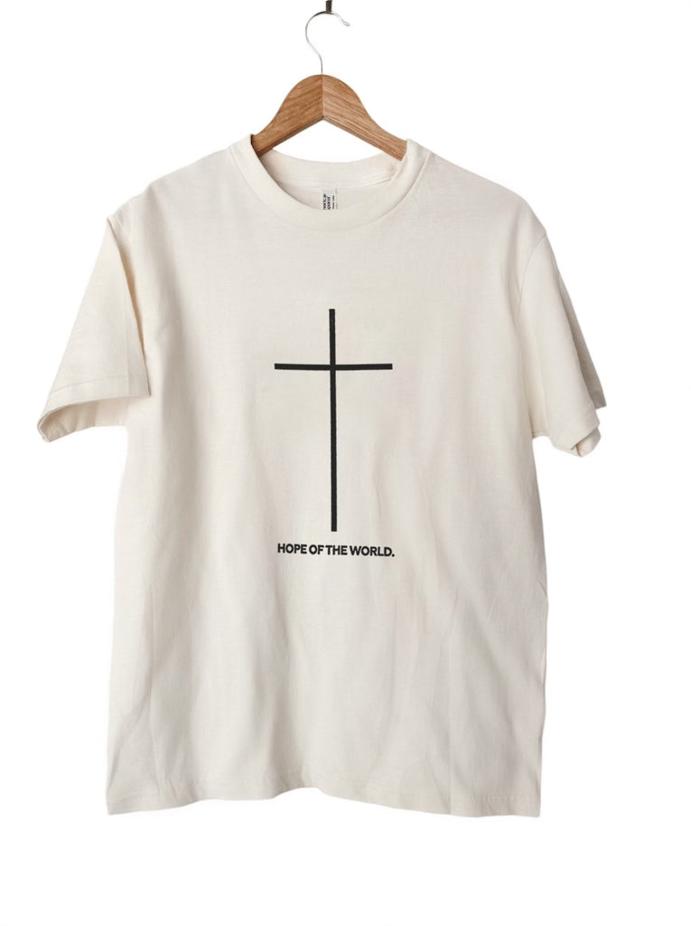CROSS HOPE OF THE WORLD WHITE T-SHIRT