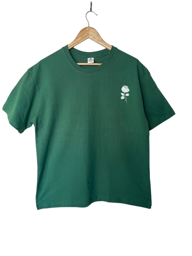 JESUS ROSE SPRING GREEN T-SHIRT