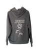 JESUS ROSE ASPHALT HOODIE