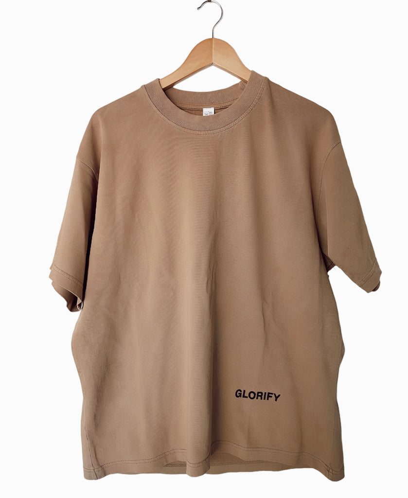 COME HOME TO JESUS SANDSTONE SLEEVE T-SHIRT