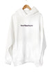 GOOD NEWS CARRIER WHITE PULLOVER HOODIE