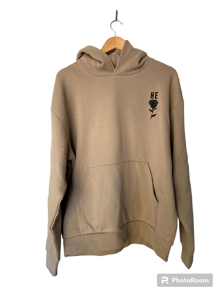 JESUS ROSE SANDSTONE URBAN PULLOVER HOODIE