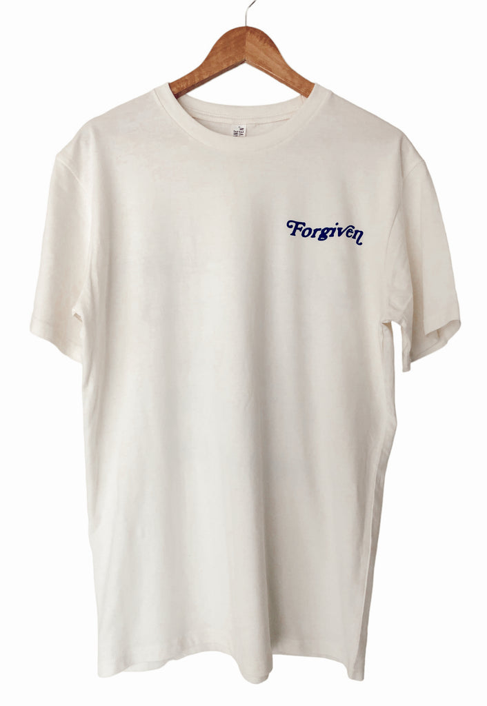 FORGIVEN OFF-WHITE SLEEVE T-SHIRT