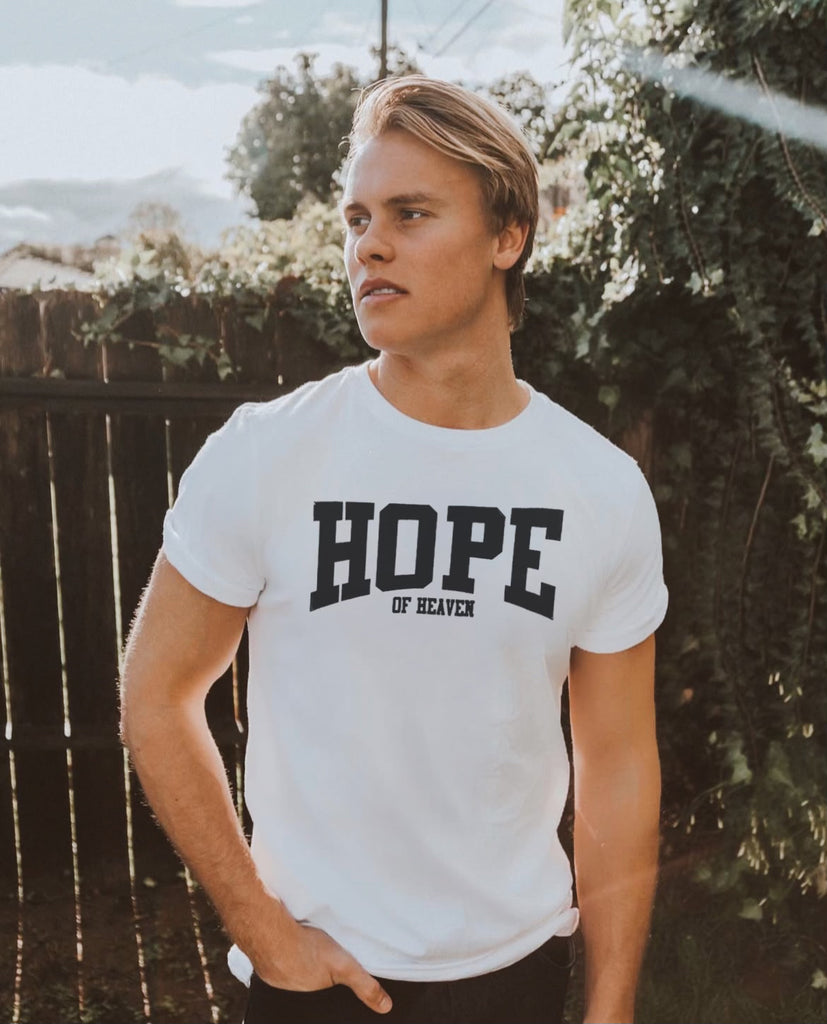 HOPE OF HEAVEN WHITE T-SHIRT