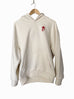 JESUS ROSE CREAM RED PRINT HOODIE