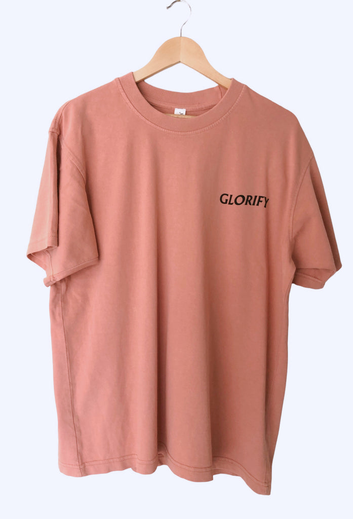 SATISFY SALMON SLEEVE T-SHIRT