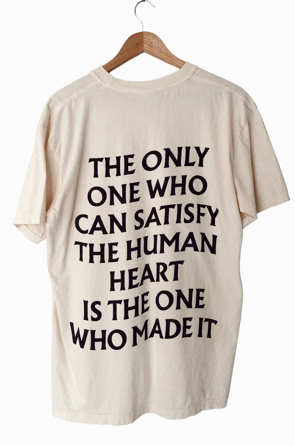 SATISFY VINTAGE CREAM SLEEVE T-SHIRT