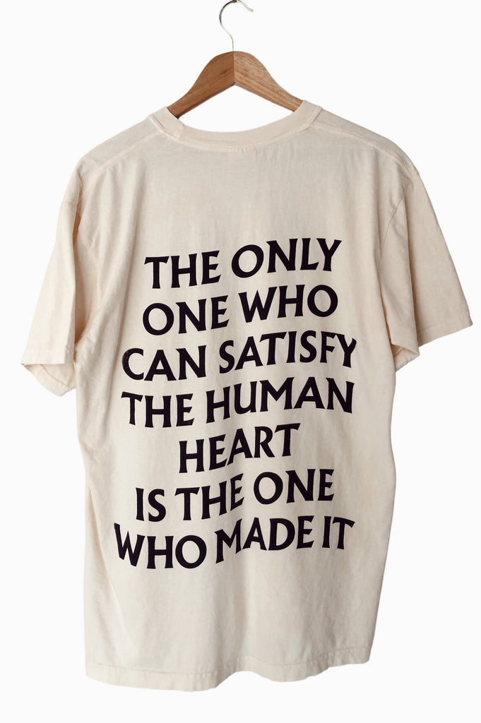 SATISFY VINTAGE CREAM SLEEVE T-SHIRT