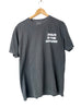 JESUS IS THE ANSWER VINTAGE GRAY SLEEVE T-SHIRT