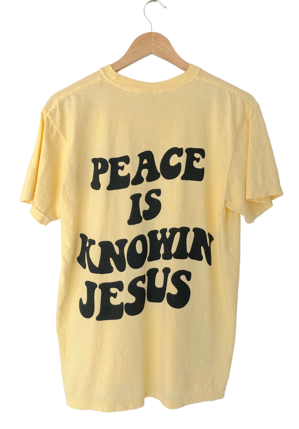 PEACE BUTTER SLEEVE T-SHIRT