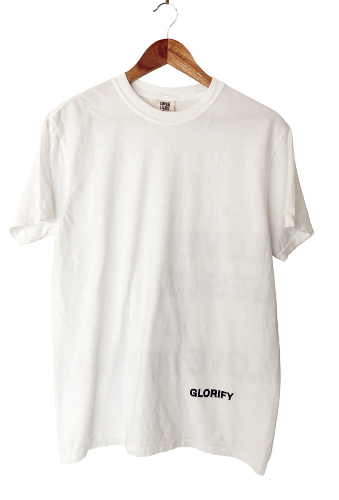 LOVE JESUS & LOVE PEOPLE WHITE SLEEVE T-SHIRT