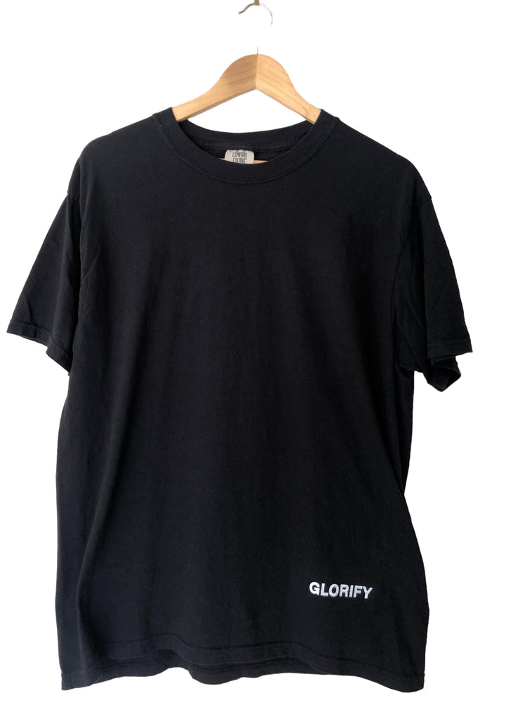 LOVE JESUS & LOVE PEOPLE BLACK SLEEVE T-SHIRT