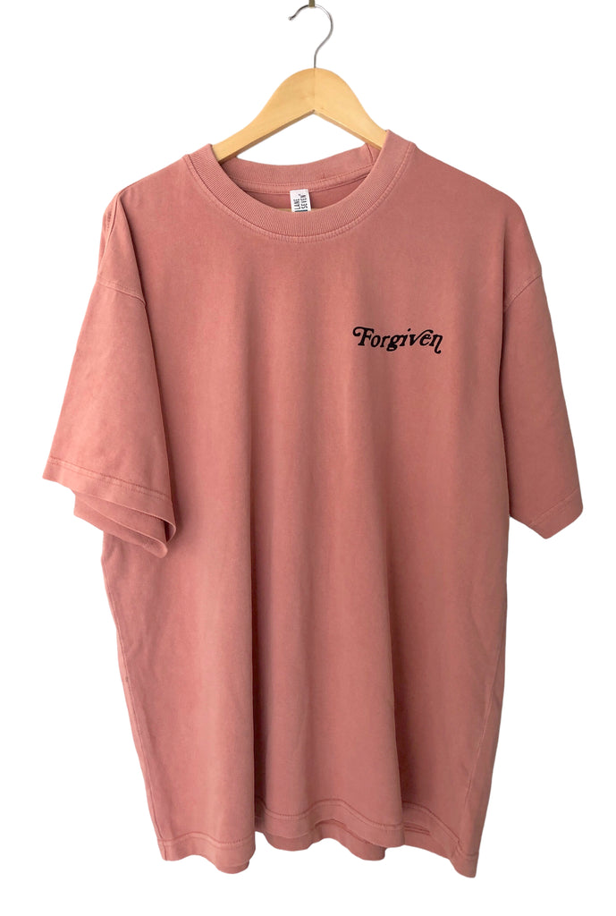 FORGIVEN SALMON SLEEVE T-SHIRT