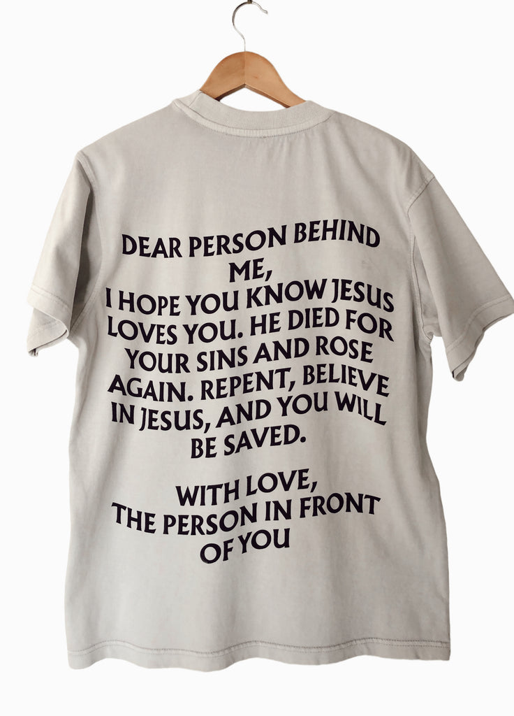 THE GOOD NEWS BOLD LUNAR ROCK SLEEVE T-SHIRT