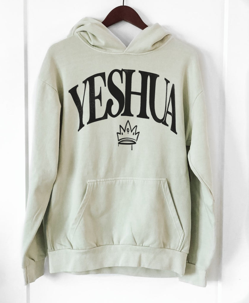 YESHUA IS KING PISTACHIO URBAN HOODIE