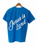 JESUS IS LORD ROYAL BLUE SLEEVE T-SHIRT