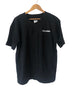 U.R.LOVED BLACK BASEBALL SLEEVE T-SHIRT