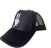 HE ROSE BLACK TRUCKER HAT