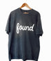 FOUND MINERAL WASH VINTAGE SLEEVE T-SHIRT