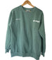 GOD'S ALWAYS WITH ME VINTAGE GREEN PULLOVER