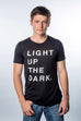 LIGHT UP THE DARK BLACK T-SHIRT