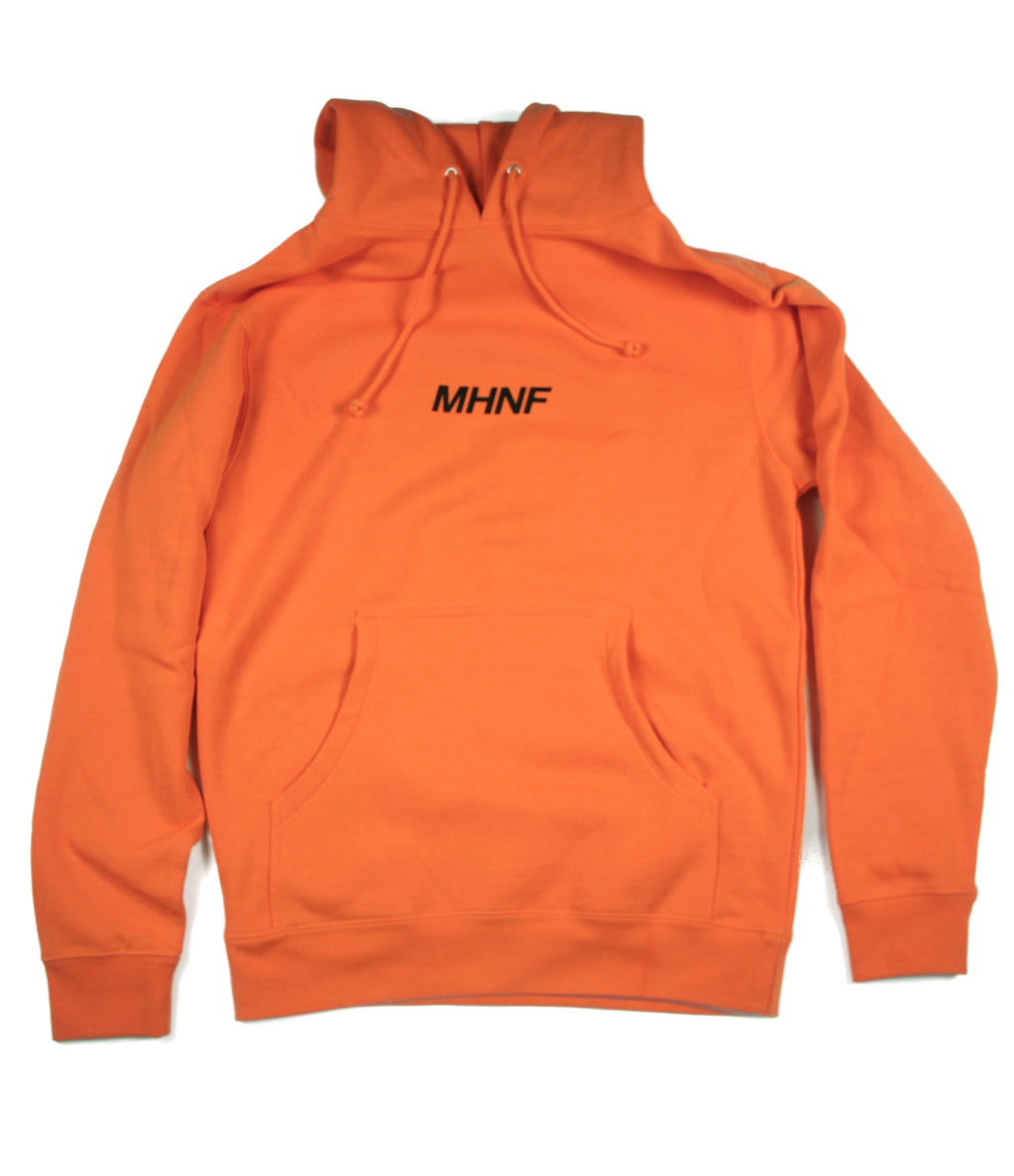 MAKE HIS NAME FAMOUS ORANGE HOODIE