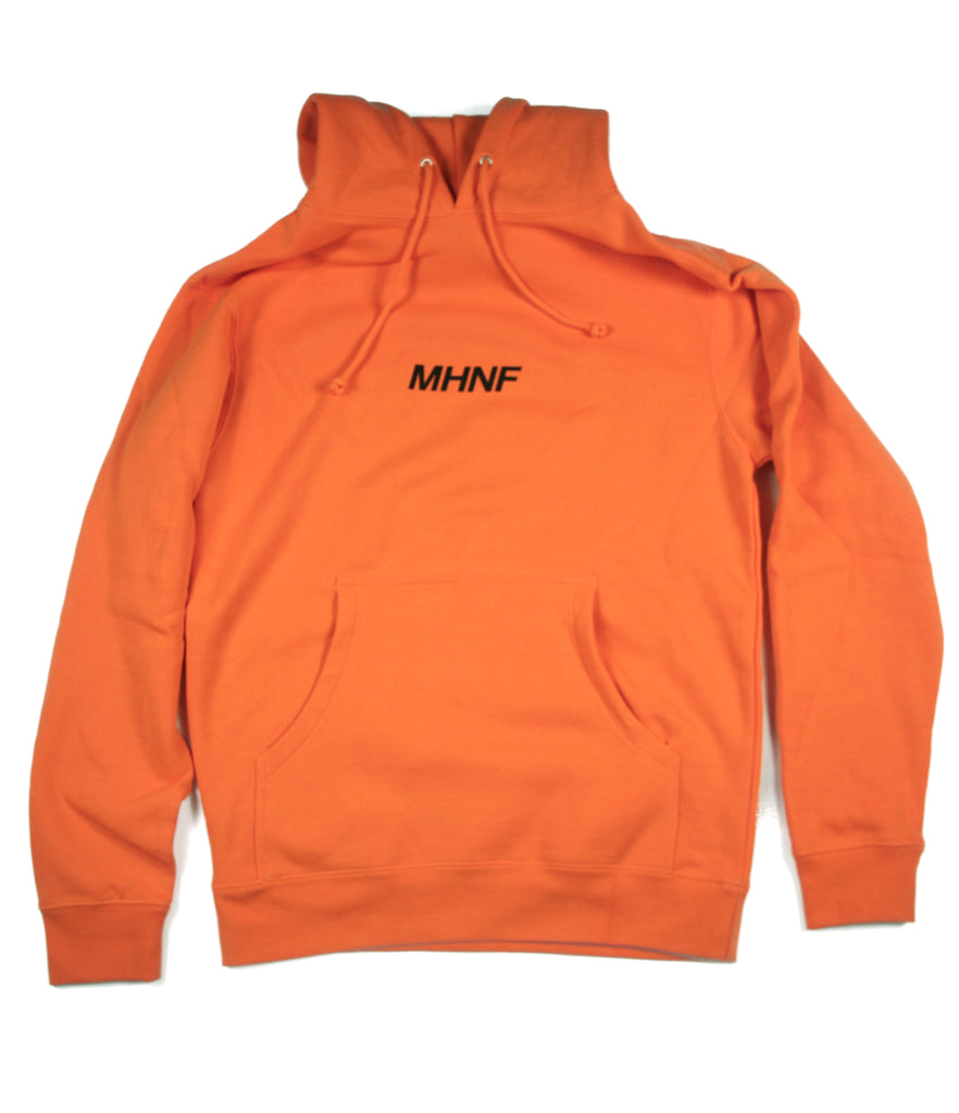 MAKE HIS NAME FAMOUS ORANGE HOODIE