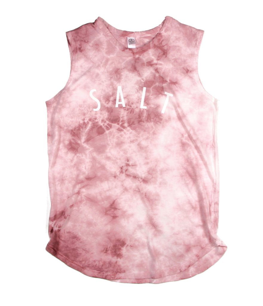 SALT + LIGHT ROSE TIE-DYED WOMEN'S SLEEVELESS TANK