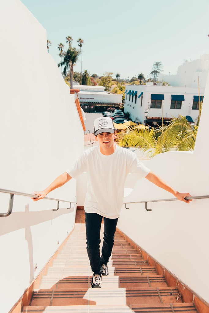 KINGDOM OVER CULTURE WHITE/BLACK TRUCKER HAT