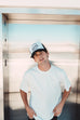 KINGDOM OVER CULTURE WHITE/BLACK TRUCKER HAT