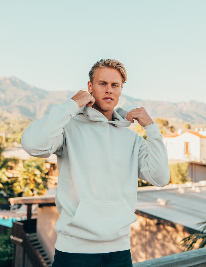 BELIEVE JESUS ETERNAL LIFE VINTAGE CONCRETE URBAN HOODIE