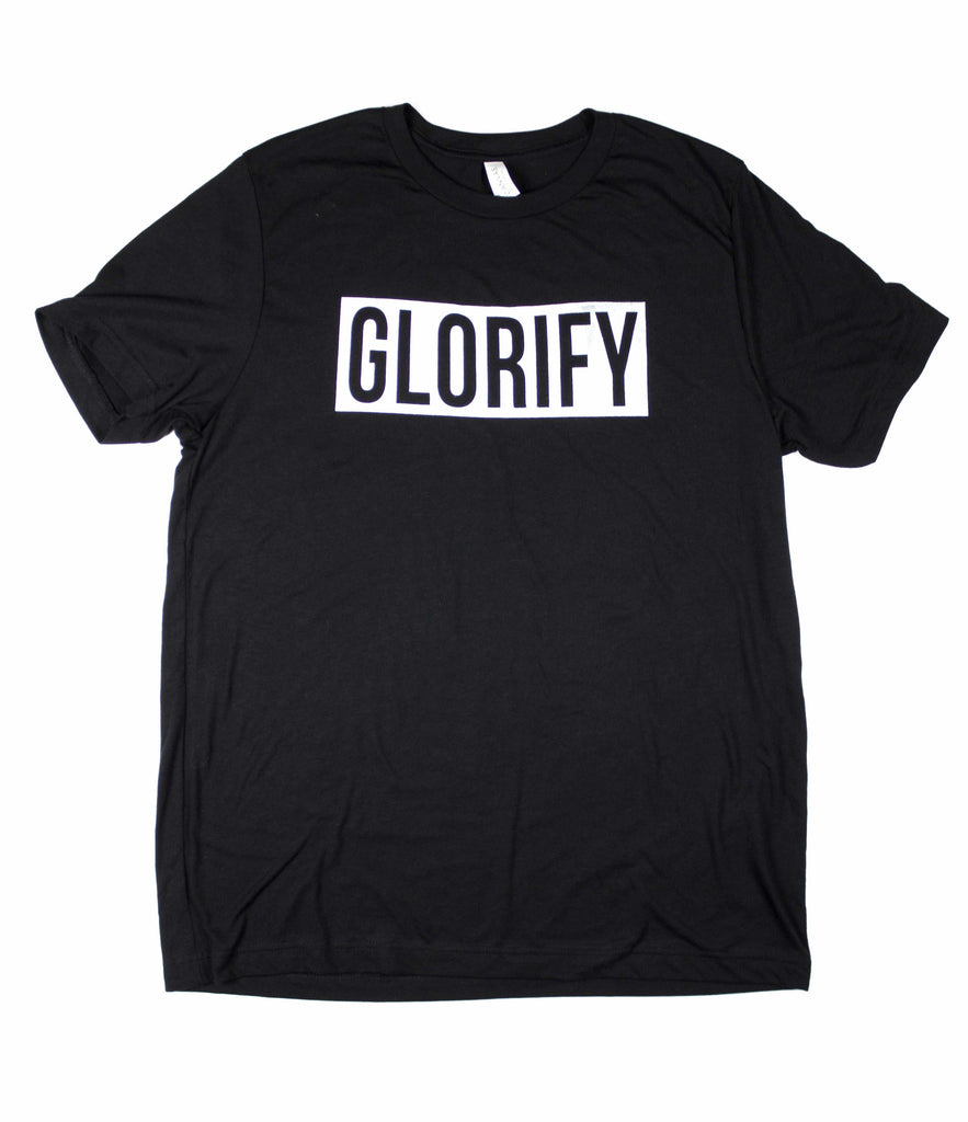 GLORIFY BLACK UNISEX T-SHIRT