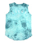 SALT + LIGHT BLUE LAGOON TIE-DYED WOMEN'S SLEEVELESS TANK