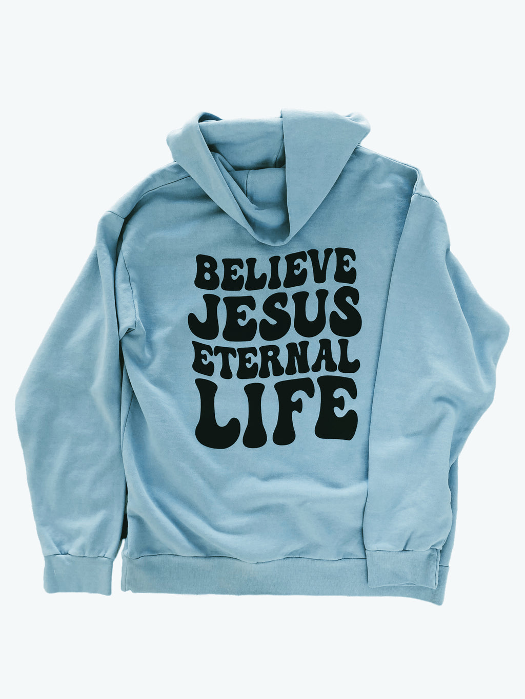 BELIEVE JESUS ETERNAL LIFE GRAPE ICE URBAN HOODIE