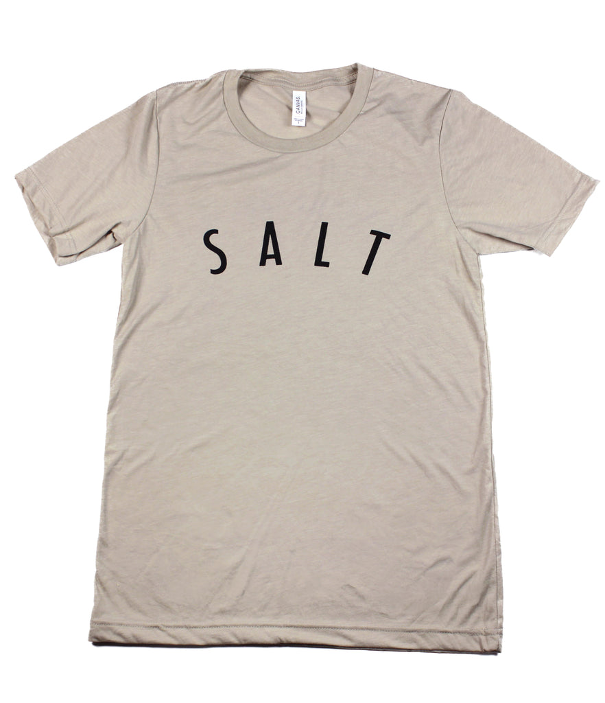 SALT + LIGHT TAN T-SHIRT