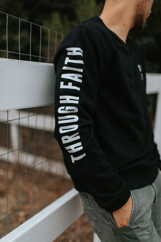 BY GRACE THROUGH FAITH HEAVYWEIGHT PULLOVER