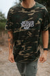JESUS SAVED ME CAMO SLEEVE T-SHIRT