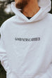 GOOD NEWS CARRIER WHITE URBAN HOODIE