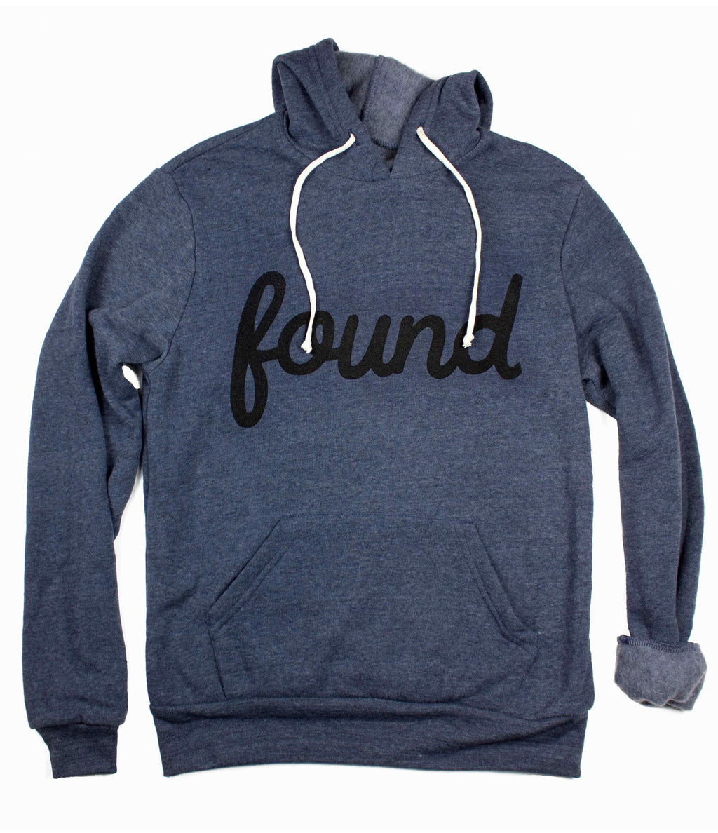 FOUND NAVY PULLOVER HOODIE