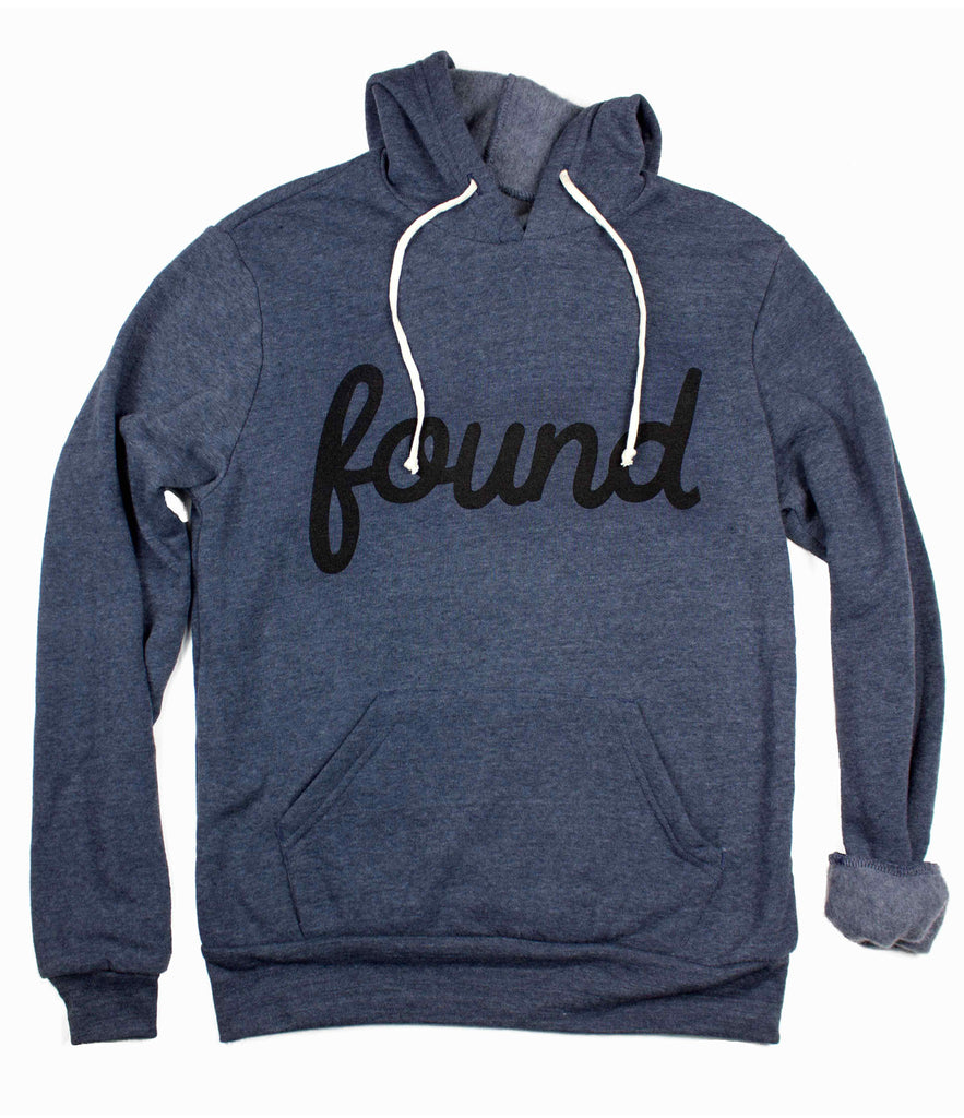 FOUND NAVY PULLOVER HOODIE