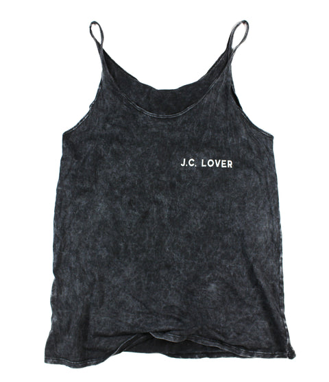 J.C. LOVER ACID WASH SLOUCHY TANK