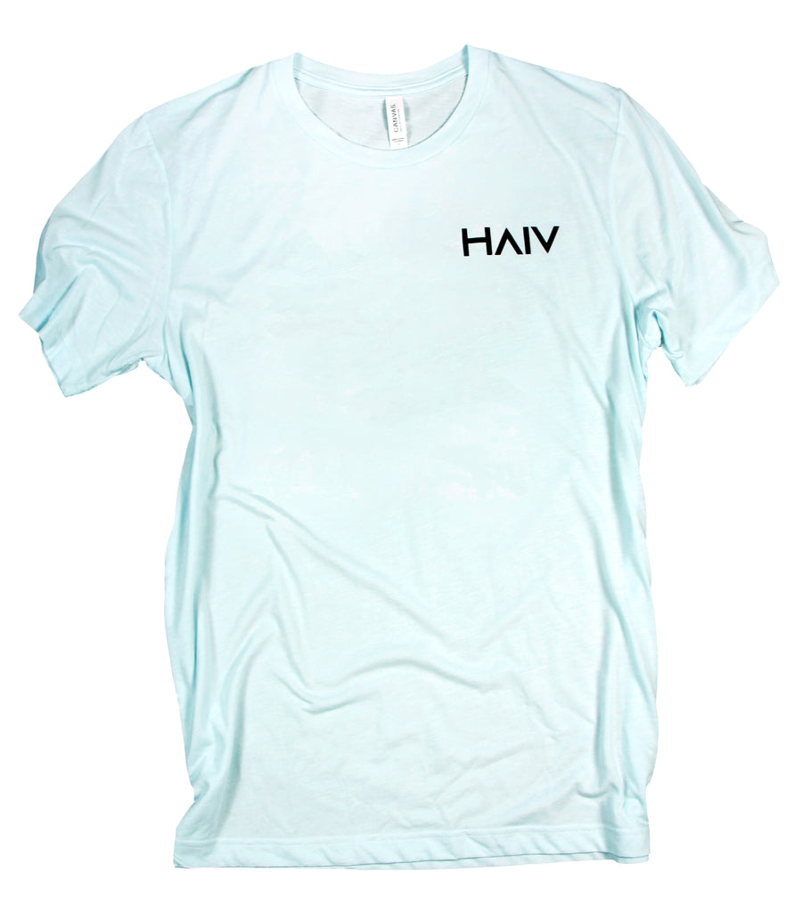 HE MUST INCREASE I MUST DECREASE ICE-BLUE TEE