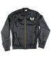 UNDER HIS WINGS BLACK LIGHTWEIGHT BOMBER JACKET