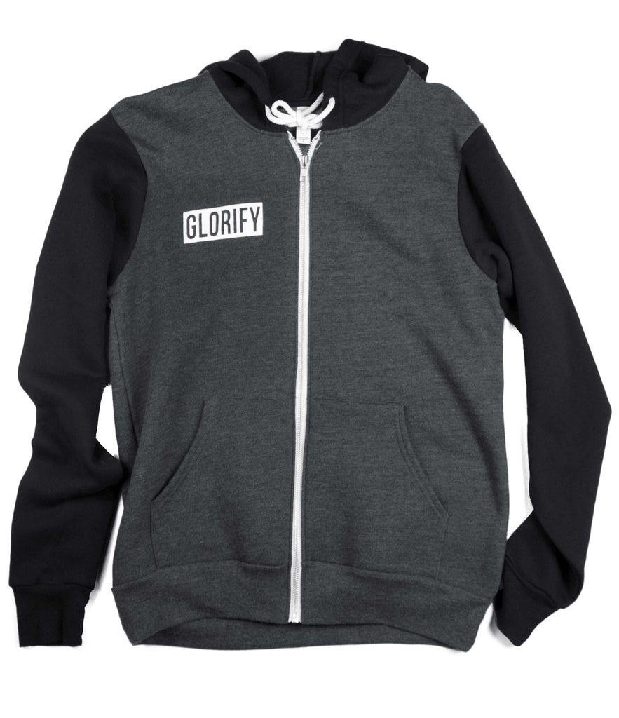 TAKE NO GLORY ZIP-UP HOODIE