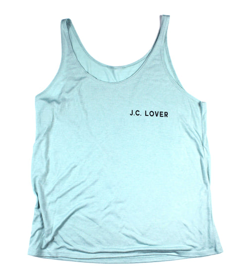 J.C. LOVER TEAL SLOUCHY TANK