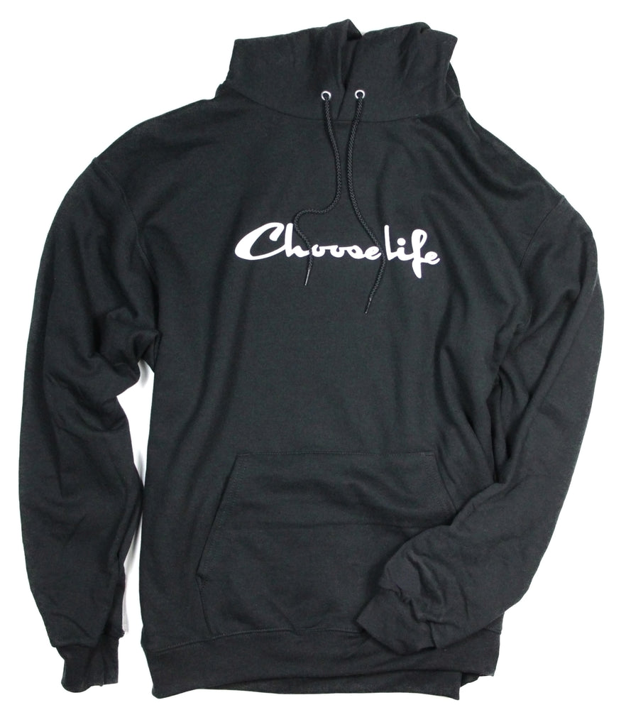 CHOOSE LIFE BLACK HOODIE