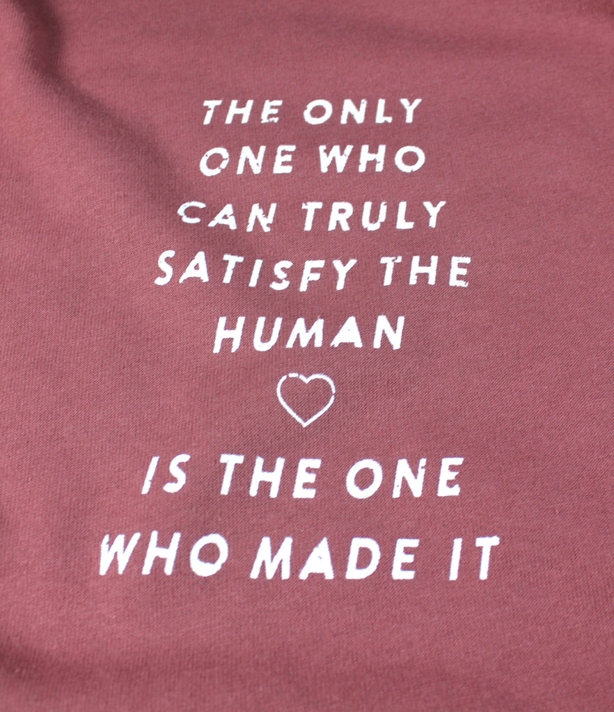 TRULY SATISFY MAUVE CREWNECK SWEATSHIRT