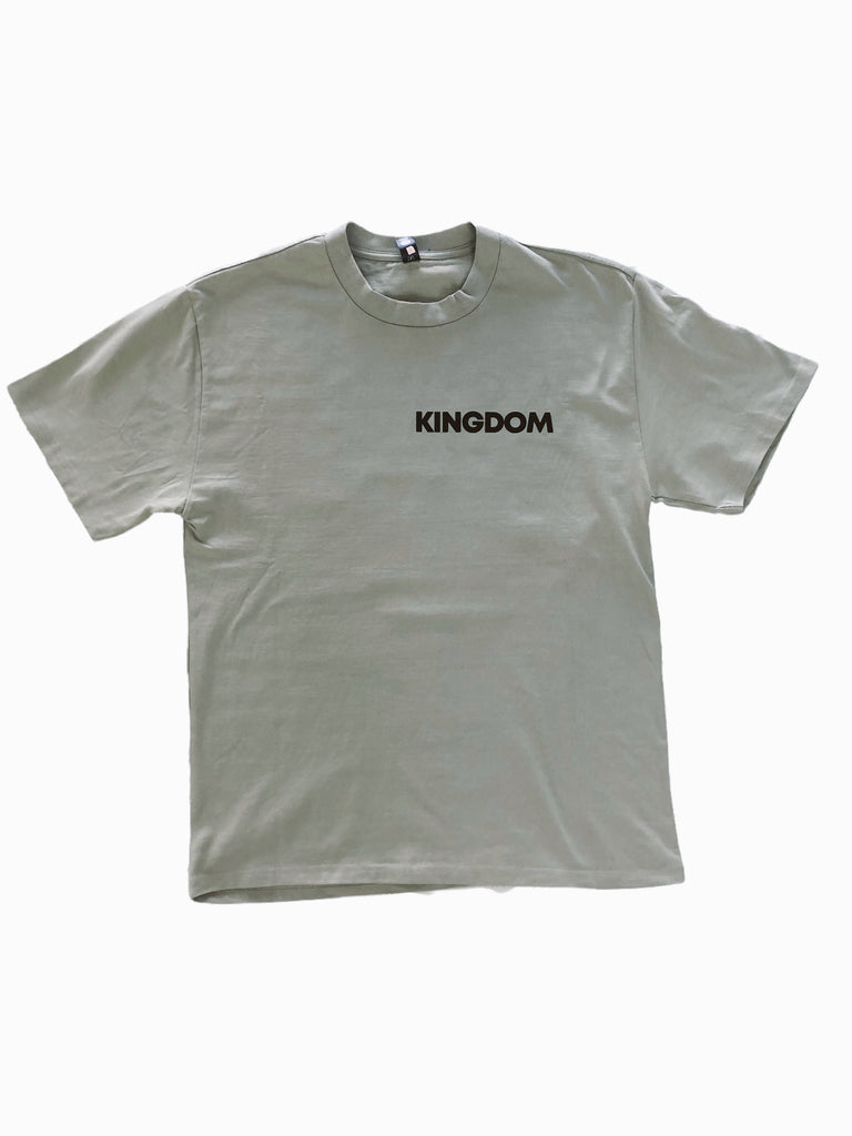 KINGDOM OVER CULTURE CONCRETE SLEEVE T-SHIRT