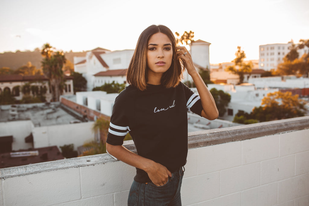 LOVE WELL VARSITY PULLOVER